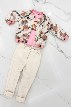 Best I Ever Had Mini Дълги Дънки - Soft Beige