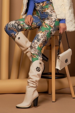 Alessa Rococo Ботуши - Ecru