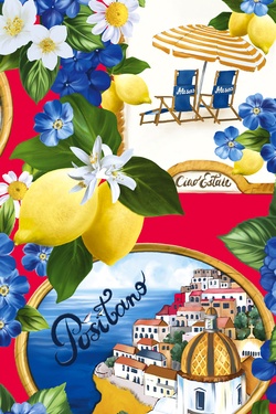 Paradise In Positano Хавлия