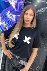 Ms Misbehaviour свободна тениска - черно - Изображение 2