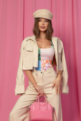 Dressed To Kill яке От Деним - Soft Beige - Изображение 11