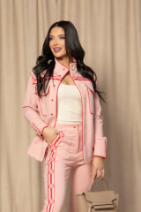 Sunlit Harmony Яке - Pink - Изображение 13