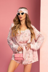 A Touch of Romance Лента За Коса Тип Тюрбан - Pink - Изображение 6
