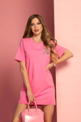 Alessa Royalty Рокля - T-Shirt - Pink - Изображение 10