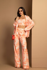 Trendsetter Icon Дълъг Панталон - Orange - Изображение 13