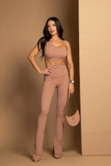 Fashion Pulse Гащеризон - Brown - Изображение 6