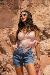 Denim Passion Къси Дънки - Medium Blue - Изображение 6