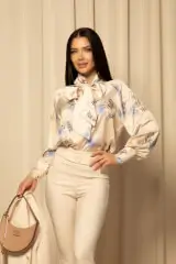 Tender Wild Риза - Soft beige - Изображение 5