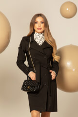 Celebrity Status Тренч - Black - Изображение 18