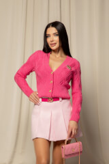 Wool & Wonder Жилетка От Вълна - Pink - Изображение 9