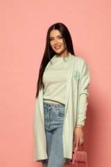 Pastel muse Жилетка - Mint - Изображение 15