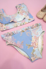 A Touch of Romance Mini Бански Бикини - Vista Blue - Изображение 4