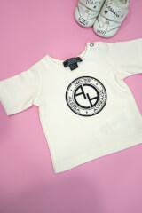 Always invited mini t-shirt с лого - Cream - Изображение 4