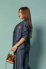 Cotton muse Риза От Памук - Dark Blue - Изображение 14