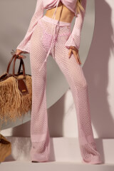 Summer Craze Плажен Панталон - Light Pink - Изображение 14