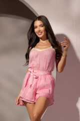 Sugar Rush Ruffles Къс Панталон От Памук - Изображение 12