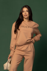 Alessa Pulse Спортна Блуза - Nude - Изображение 12
