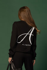 Alessa Pulse Спортна Блуза - Black - Изображение 10
