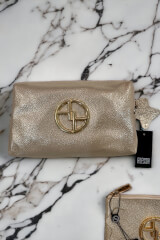Crispy Gold  несесер от ест. кожа - голям - Изображение 9