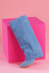 Strut Perfection Ботуши - Denim - Изображение 16