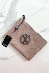 Beige glamour несесер от ест. кожа - малък - Изображение 4