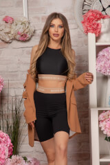 Read My Lips Кроп-Топ - Black - Изображение 8