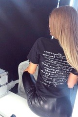Eastern Europe Beauty t-shirt - back черна - Изображение 2
