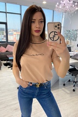 Confidence T-Shirt - телесна - Изображение 2