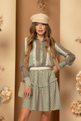 Hypnotic Harmony Ruffles Рокля - Изображение 9