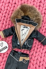 Treasure Chest Alessa mini Кожено Яке - Изображение 8