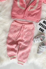 Alessa mini Religion Панталон от плетиво - pink - Изображение 9
