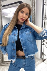 Million dollar baby яке - Dark Blue - Изображение 12