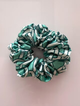 Over The Rainbow Скрънчи голямо - Luxury Green - Изображение 5