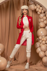 City Chic Панталон От Плетиво - Cream - Изображение 6