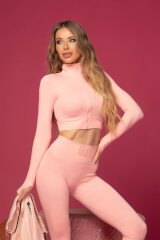 Gym Lifestyle Безшевна Блузка - Pink - Изображение 11