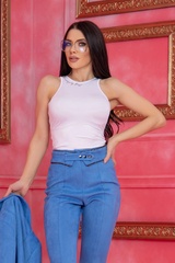 Steal My Style Топ - бял - Изображение 7