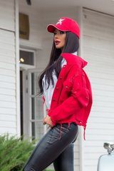 Not a gold digger шапка - червено - Изображение 4