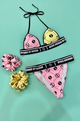 She Baller Бански Бикини С Ниска Талия - pink - Изображение 2
