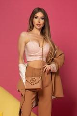 Till Afterglow Кроп-Топ - Luxury Nude - Изображение 11