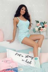 Cosy comfy Alessa чорапки - мента - Изображение 2