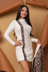 Dare to Dream Рокля Luxury - Екрю - Изображение 5