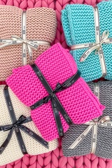 Alessa mini одеяло - pink - Изображение 3