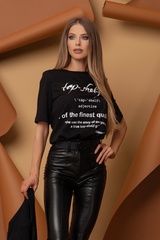 Top-Shelf T-Shirt - Черна - Изображение 5