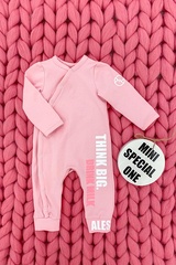 Think big drink milk ромпър - pink - Изображение 5