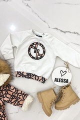 One more hug Alessa mini блуза - Екрю - Изображение 10
