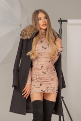 Position to win рокля от плетиво - nude - Изображение 9