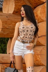 Alessa religion топ плетиво - nude - Изображение 5