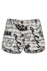Run The World Alessa Mini Къс Панталон - Print - Изображение 5