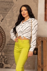 Strike a Pose Панталон с подвижен колан - Pistachio - Изображение 5