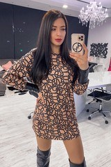 Alessa luxury блуза-рокля - Изображение 2